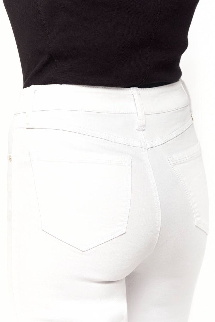 Jeans 3/4 Blanc