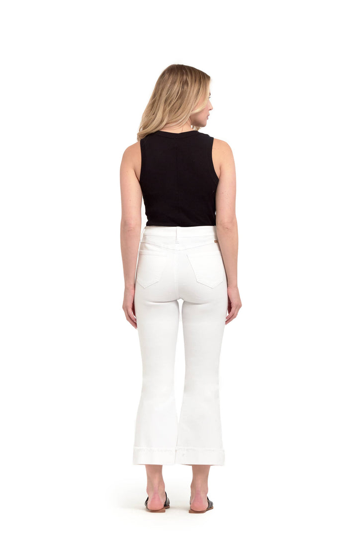 Jeans 3/4 Blanc
