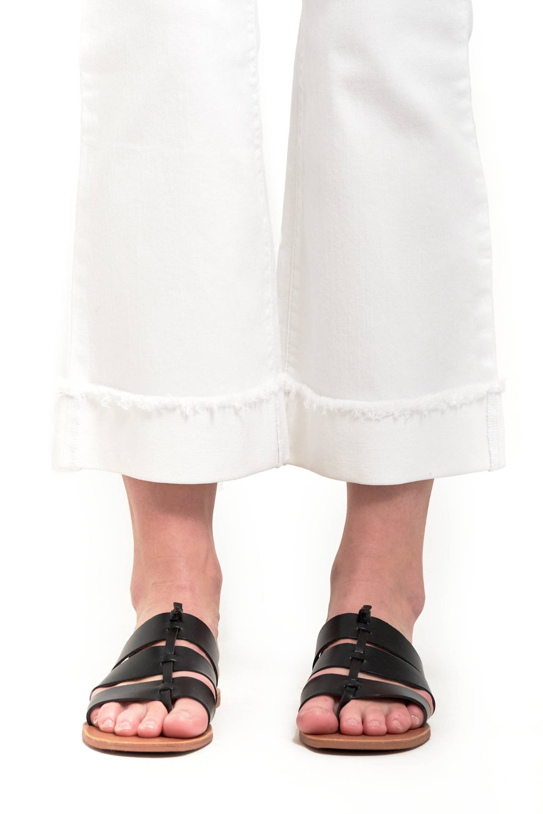 Jeans 3/4 Blanc