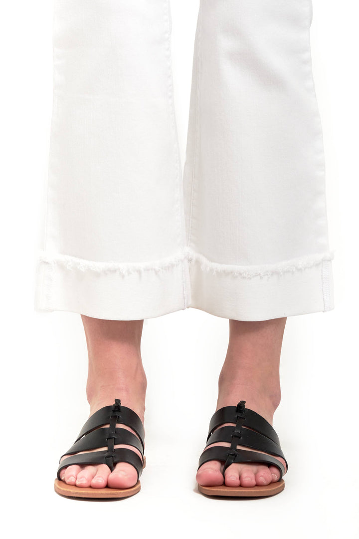 Jeans 3/4 Blanc