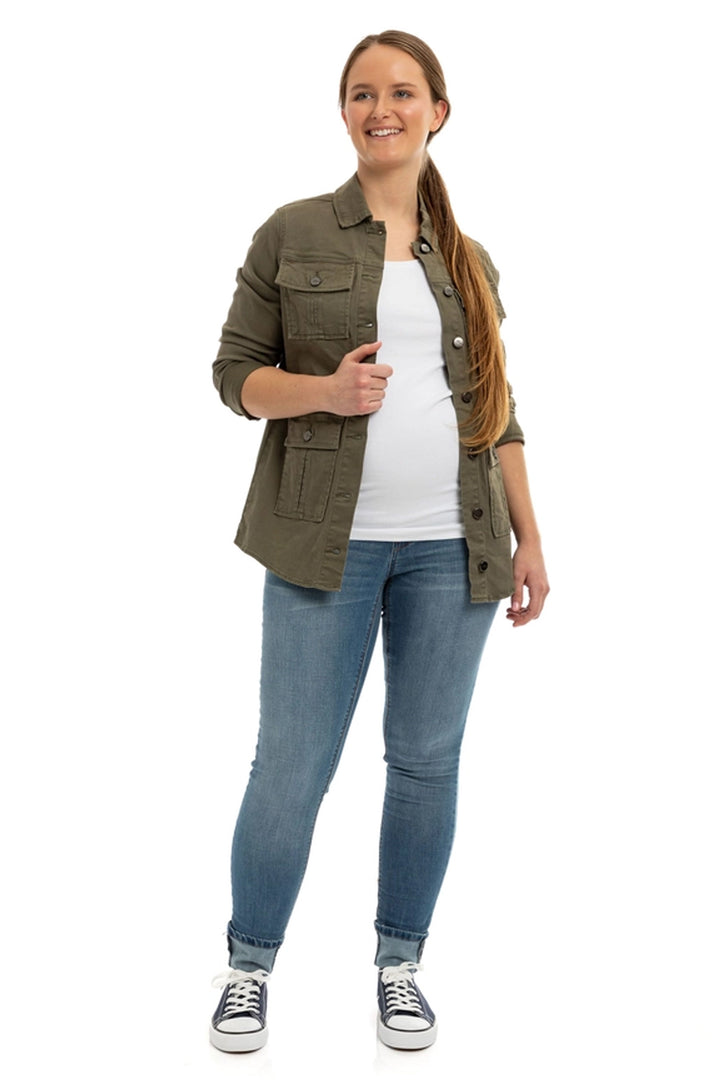 Jeans Maternité Isabelle, coupe étroite, bleu moyen