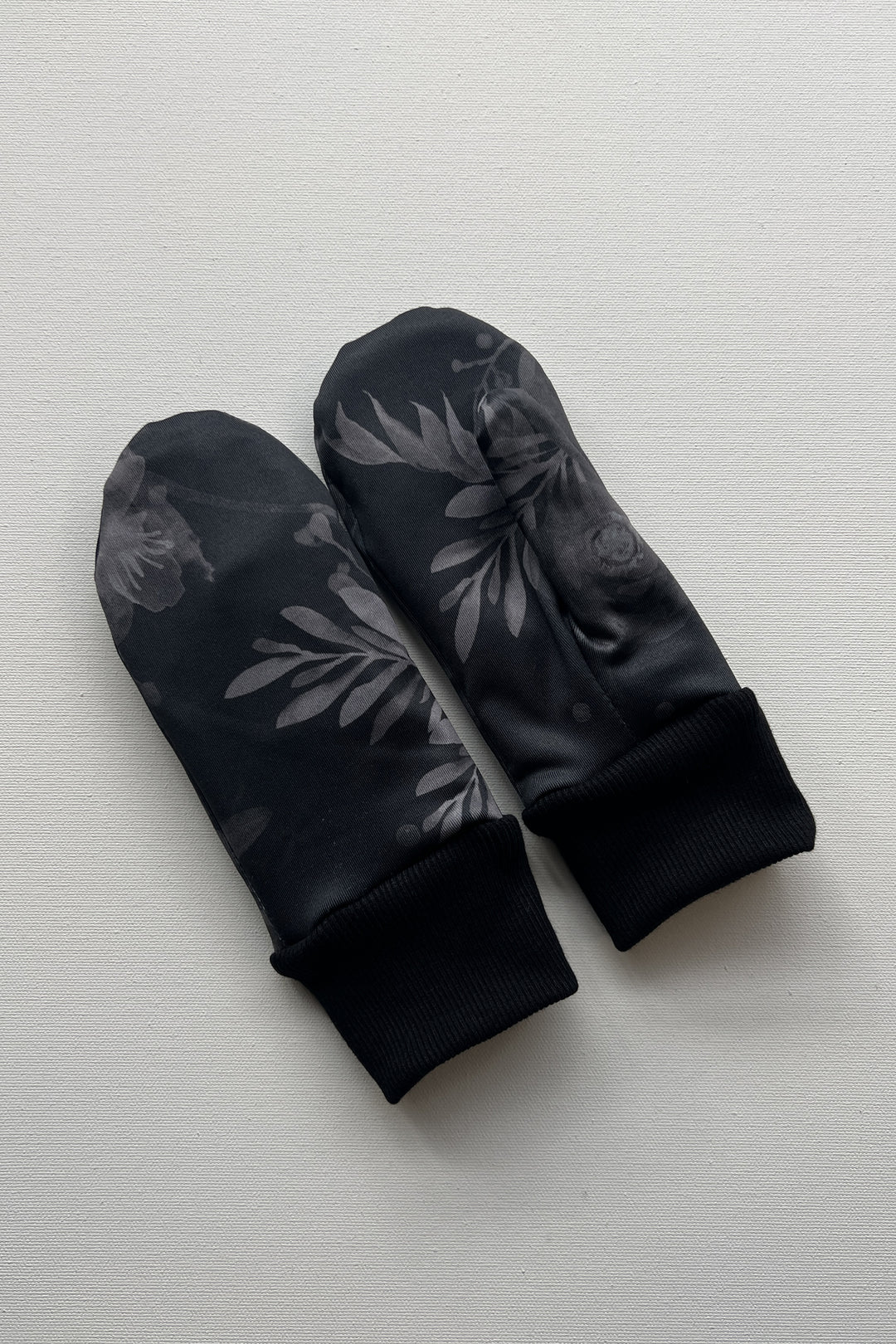 Mitaine Zenith - Floral Noir et Blanc
