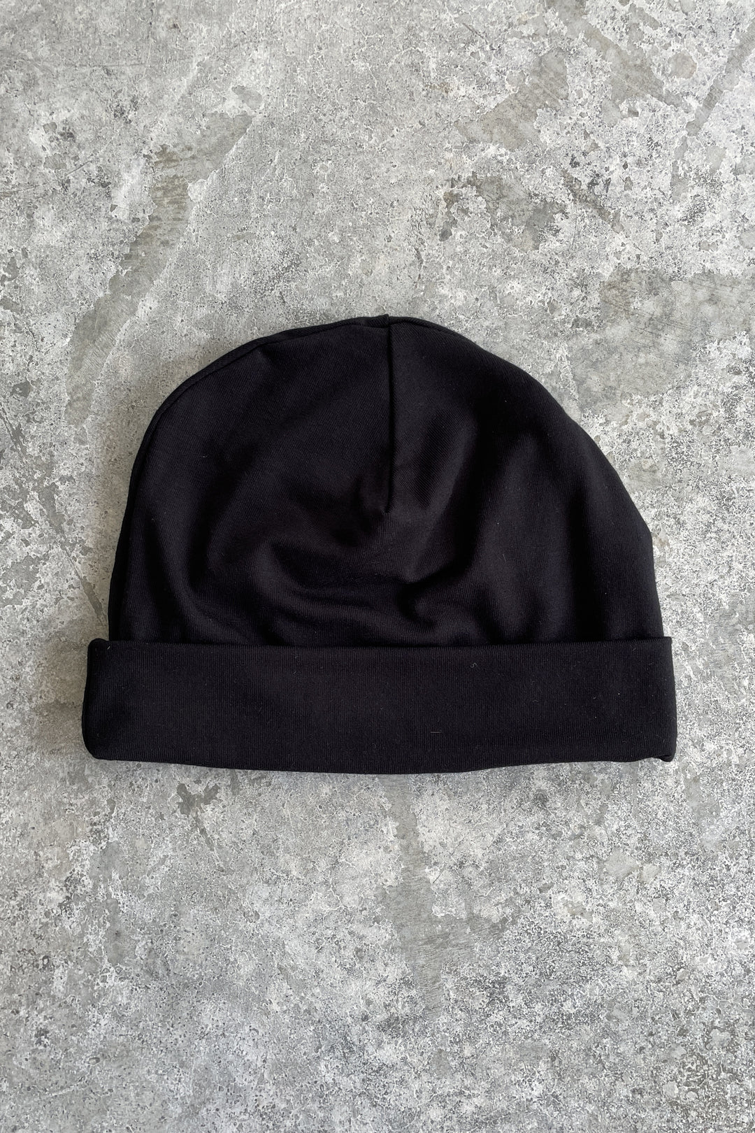 tuque pour bébé noir en bambou