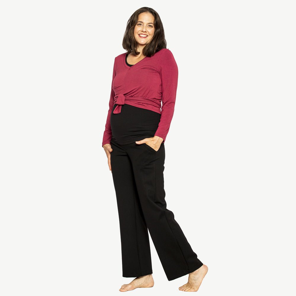 pantalon maternité noir