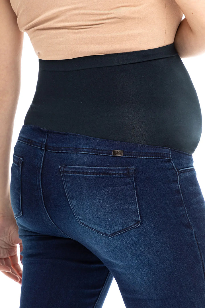 Jeans Maternité Marco, coupe étroite, bleu foncé