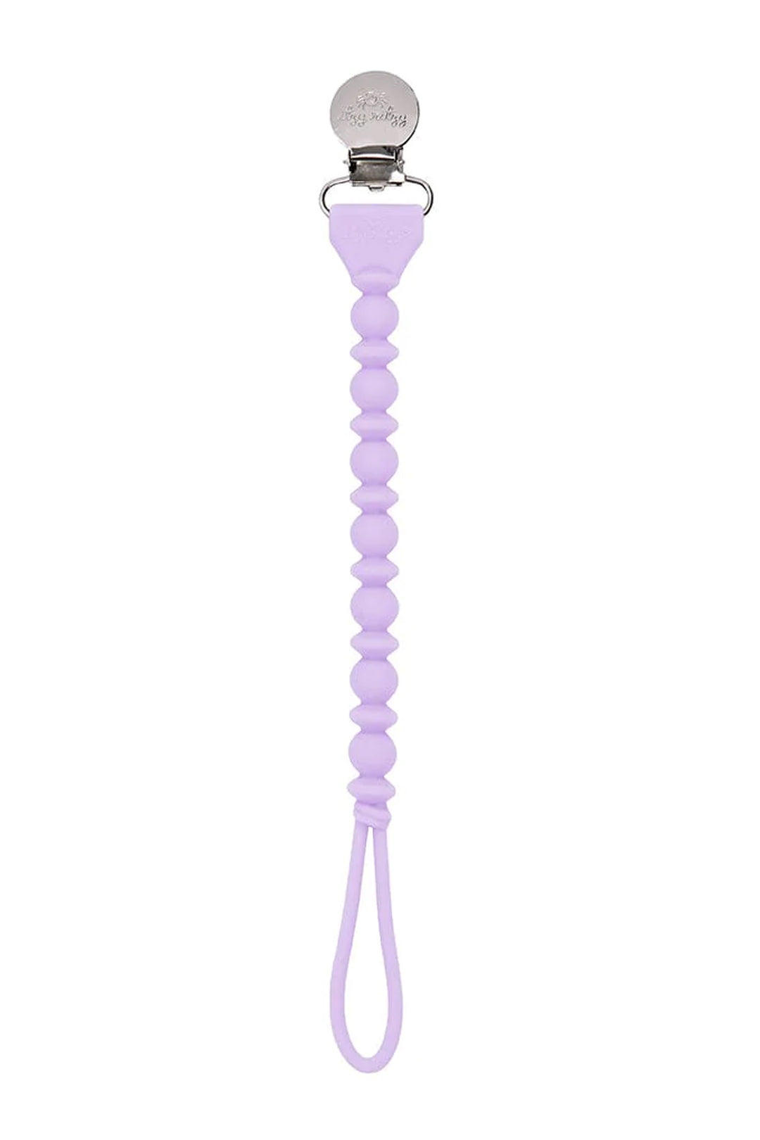Sweetie silicone pacifier clip - Lilac