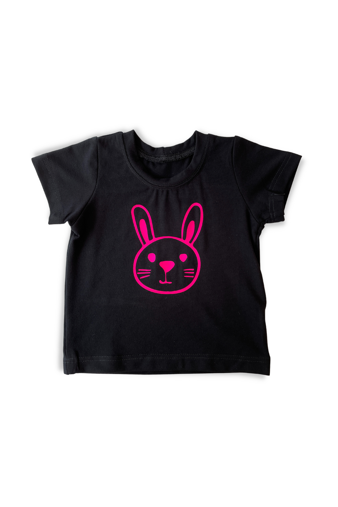 Baby t-shirt - Luc the bunny - Black