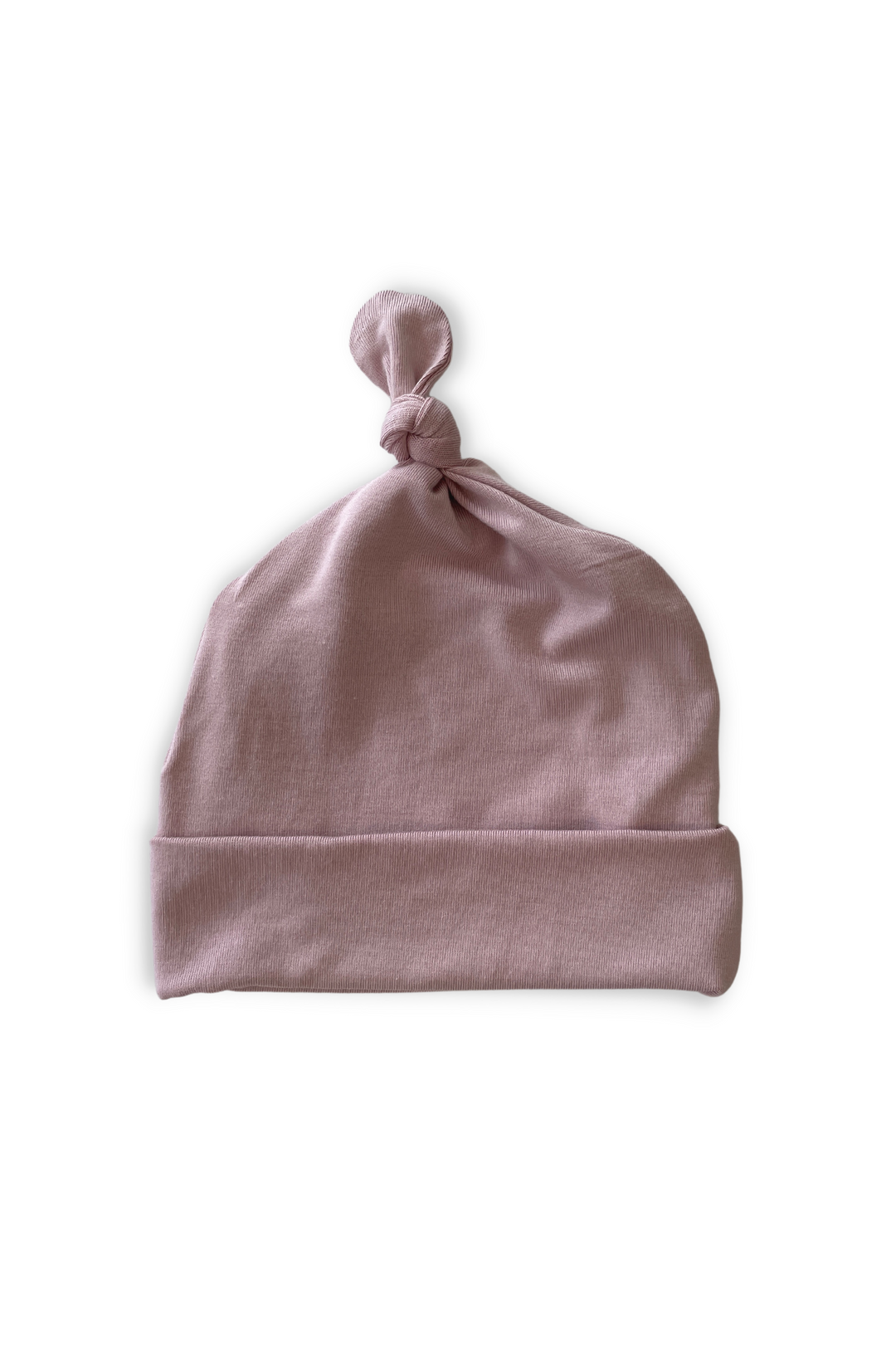 Baby Knotted Hat - Dusty Pink