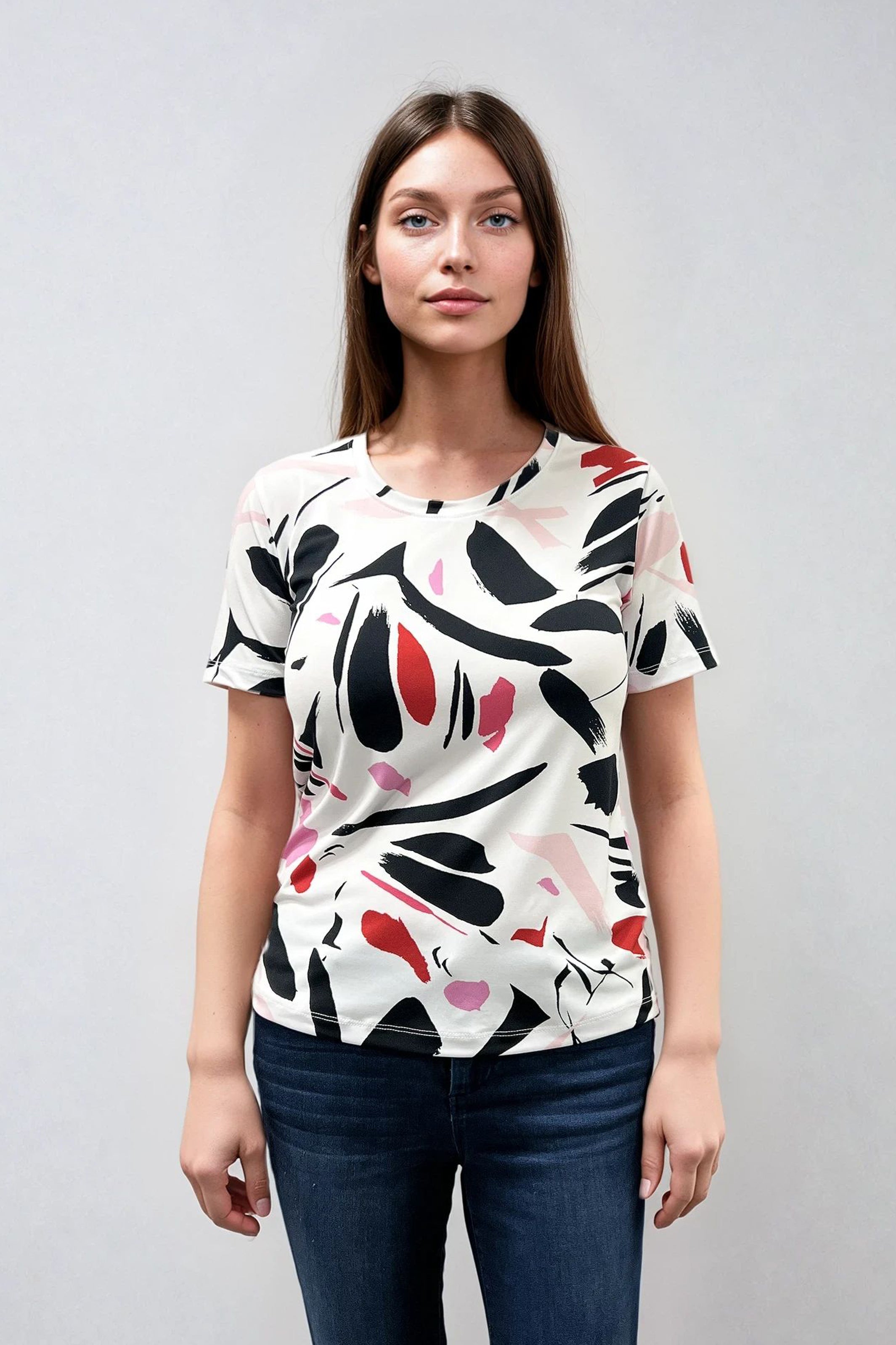 Edith - Chandail fluide à motif