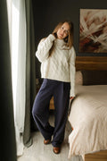 Scuba Pleated Trousers