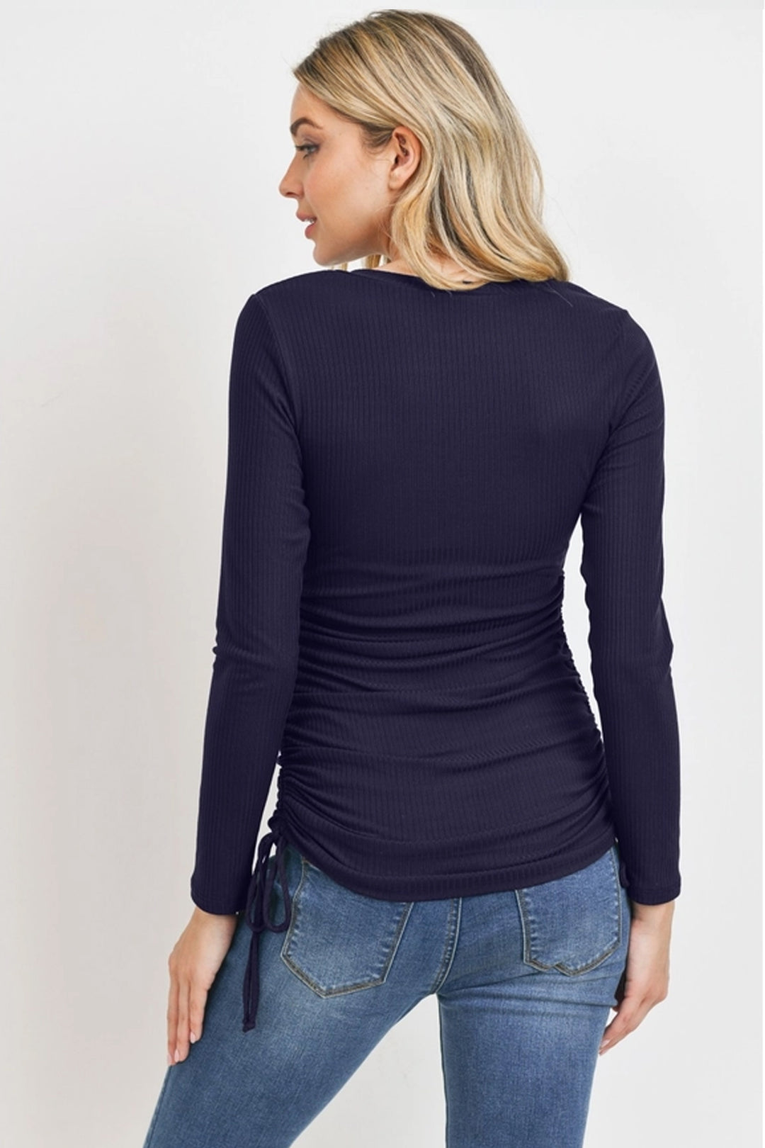 Adjustable sweater - Navy blue