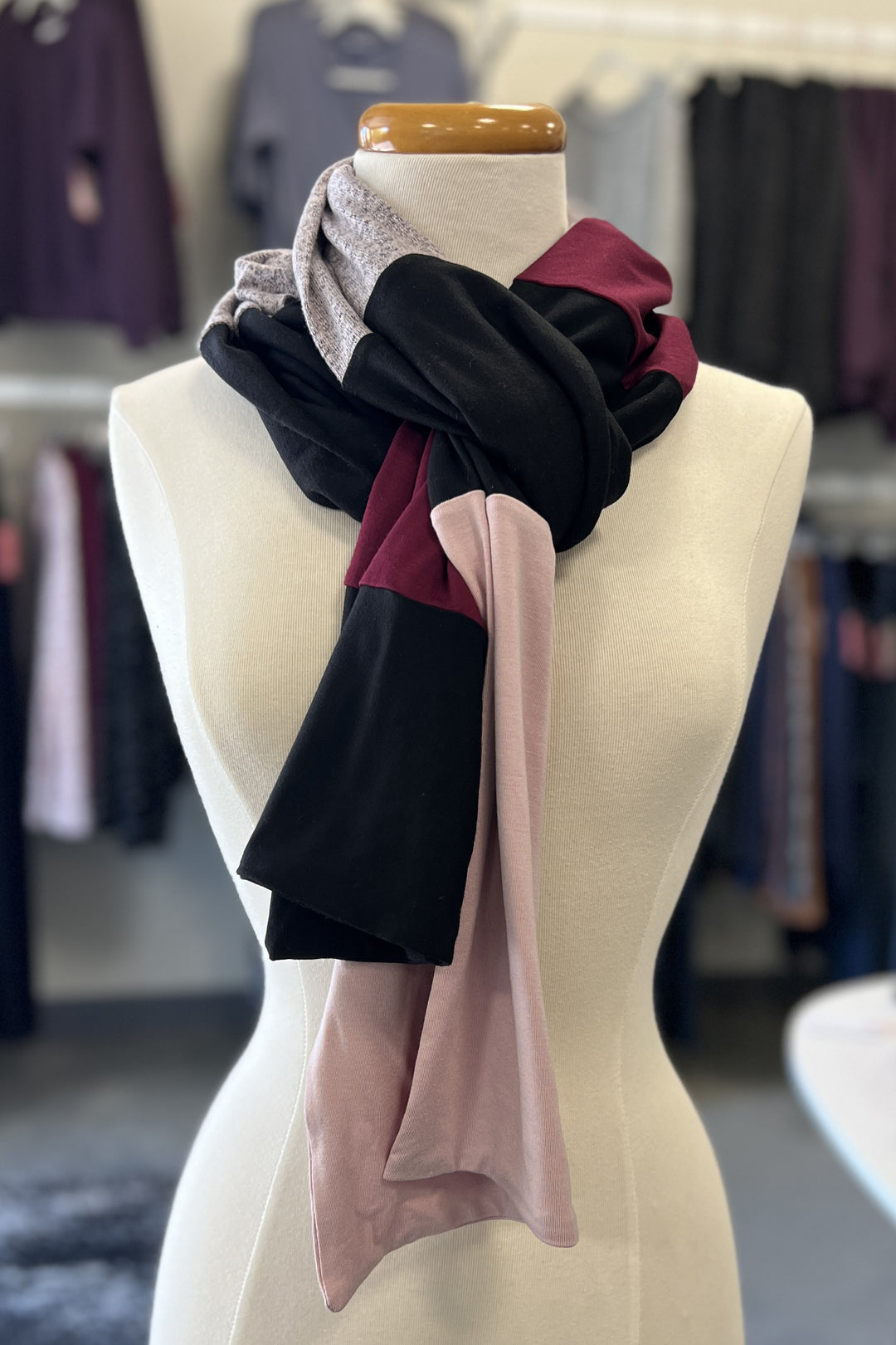 Foulard Atelier - Série Rouge