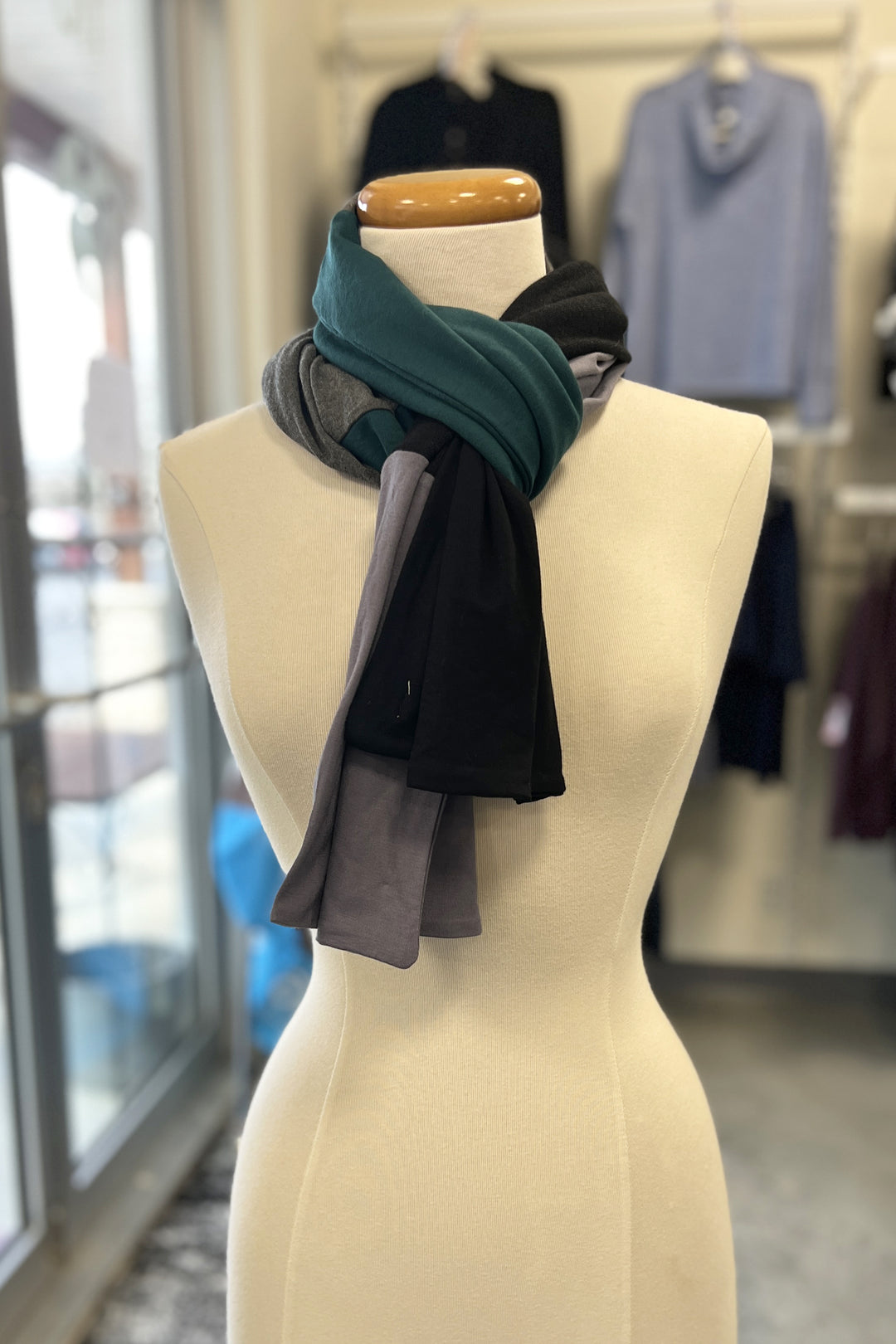 Foulard Atelier - Série Verte