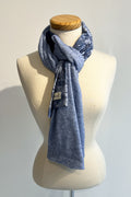 Atelier Scarf - Blue Series