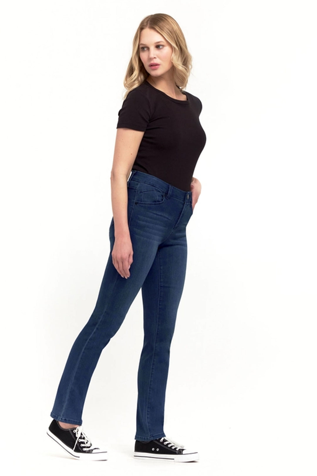 Jeans for women Yanique, Straight Leg - Bleu