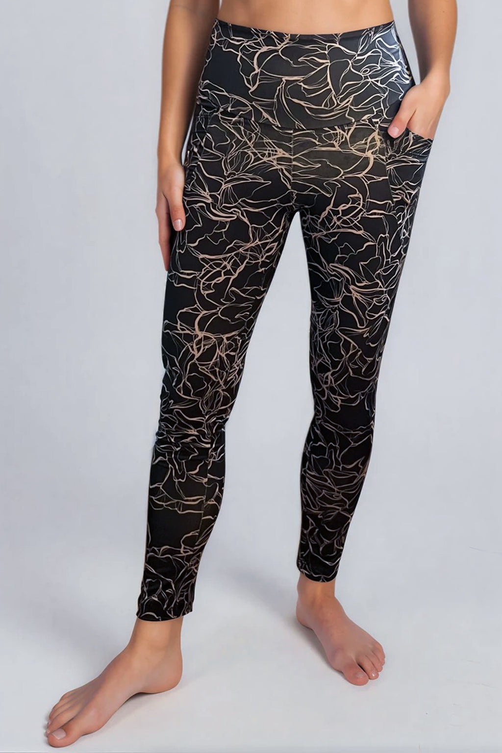 Anna Leggings - Peony