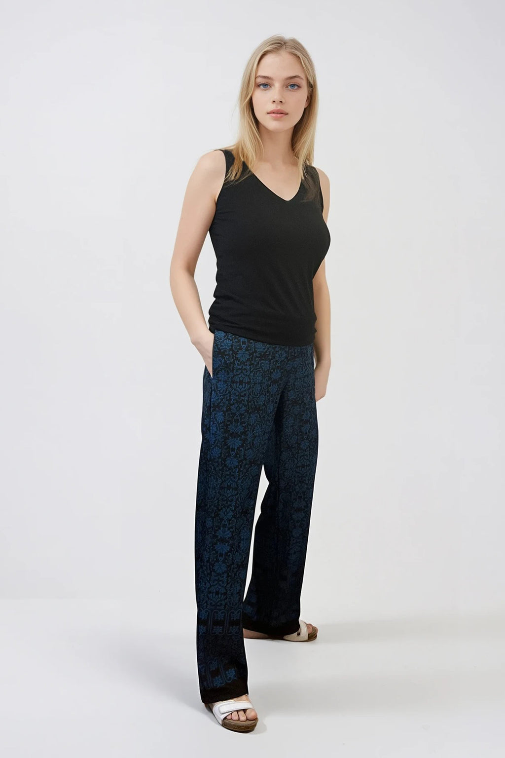 Alizée wide-legged trousers