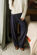 Scuba Pleated Trousers