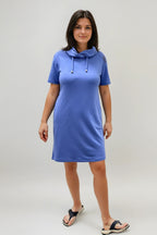 robe en bambou bleu ciel avec poche