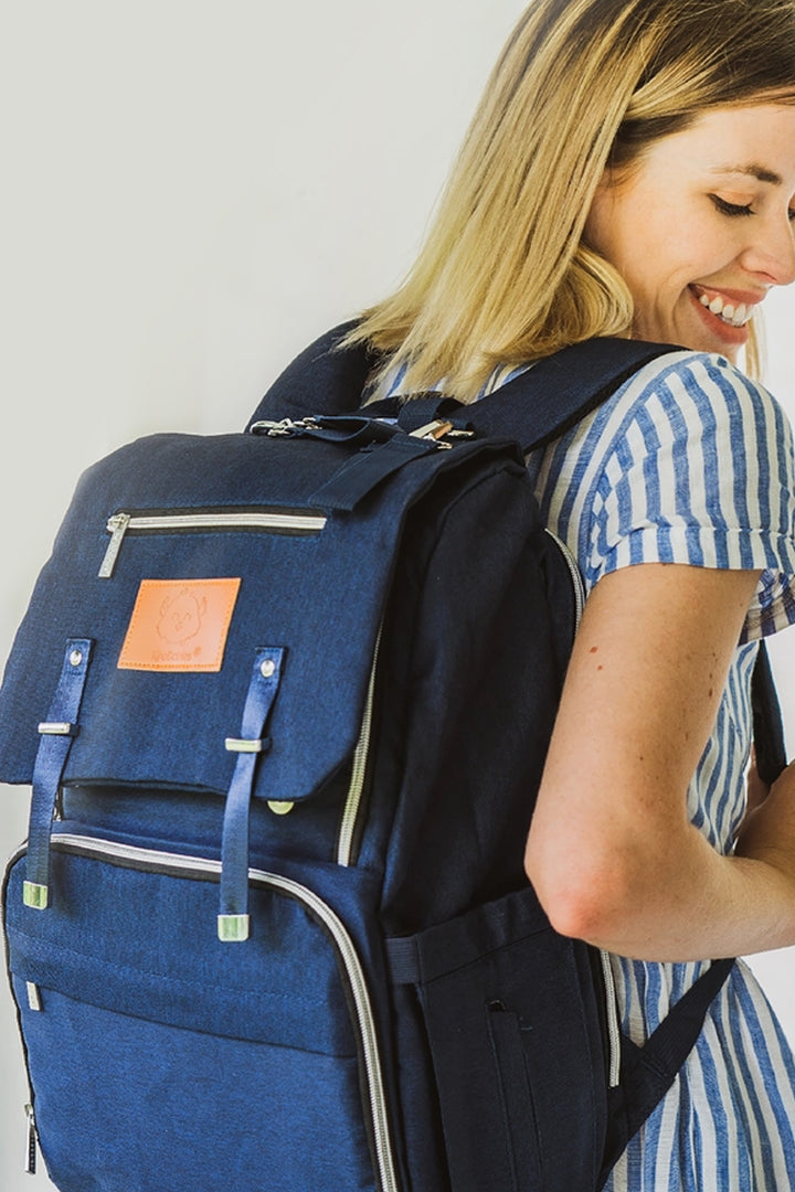 Explorer Diaper Bag, Backpack - Navy blue