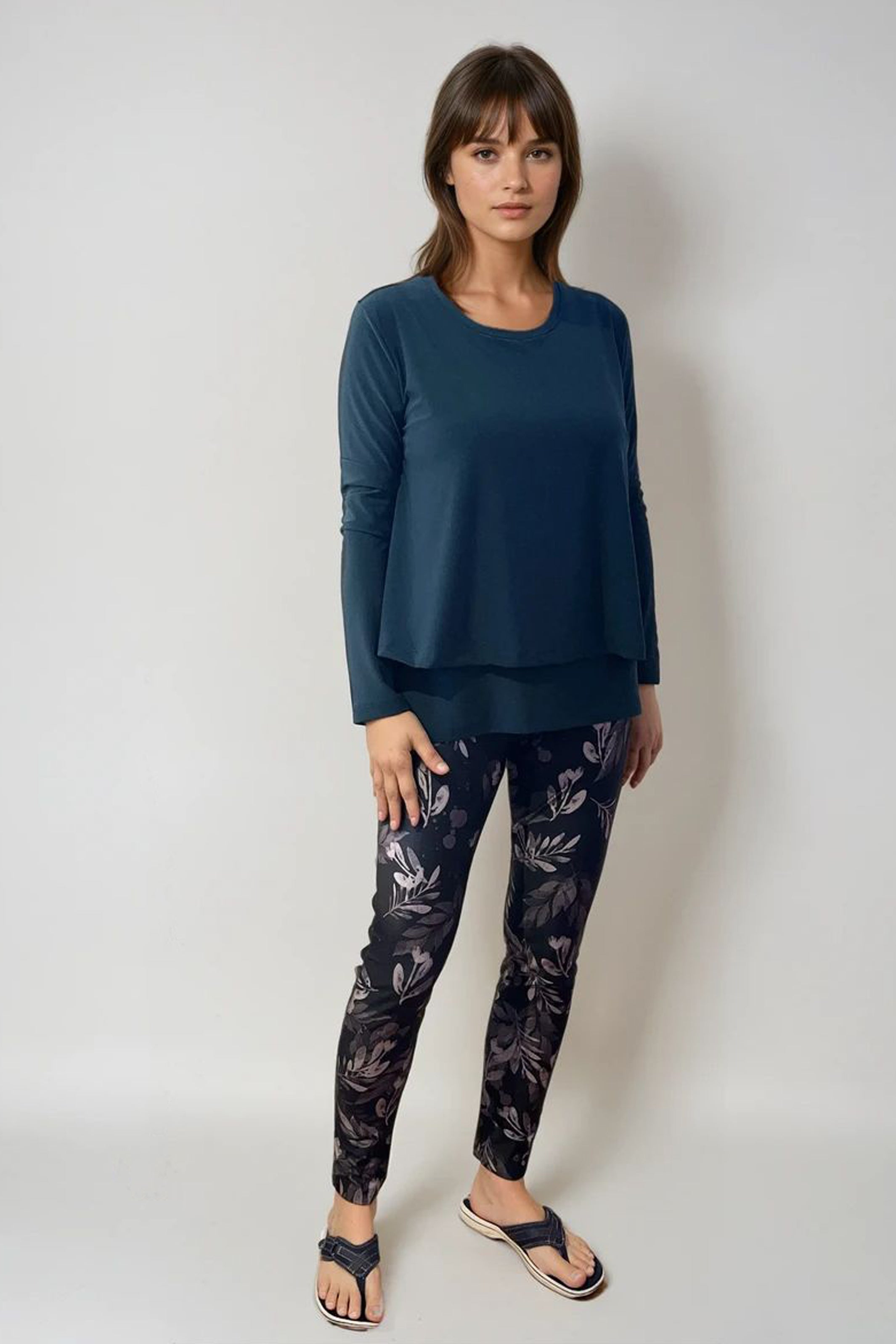 Chandail Adrienne - Emeraude - Atelier Véronique B