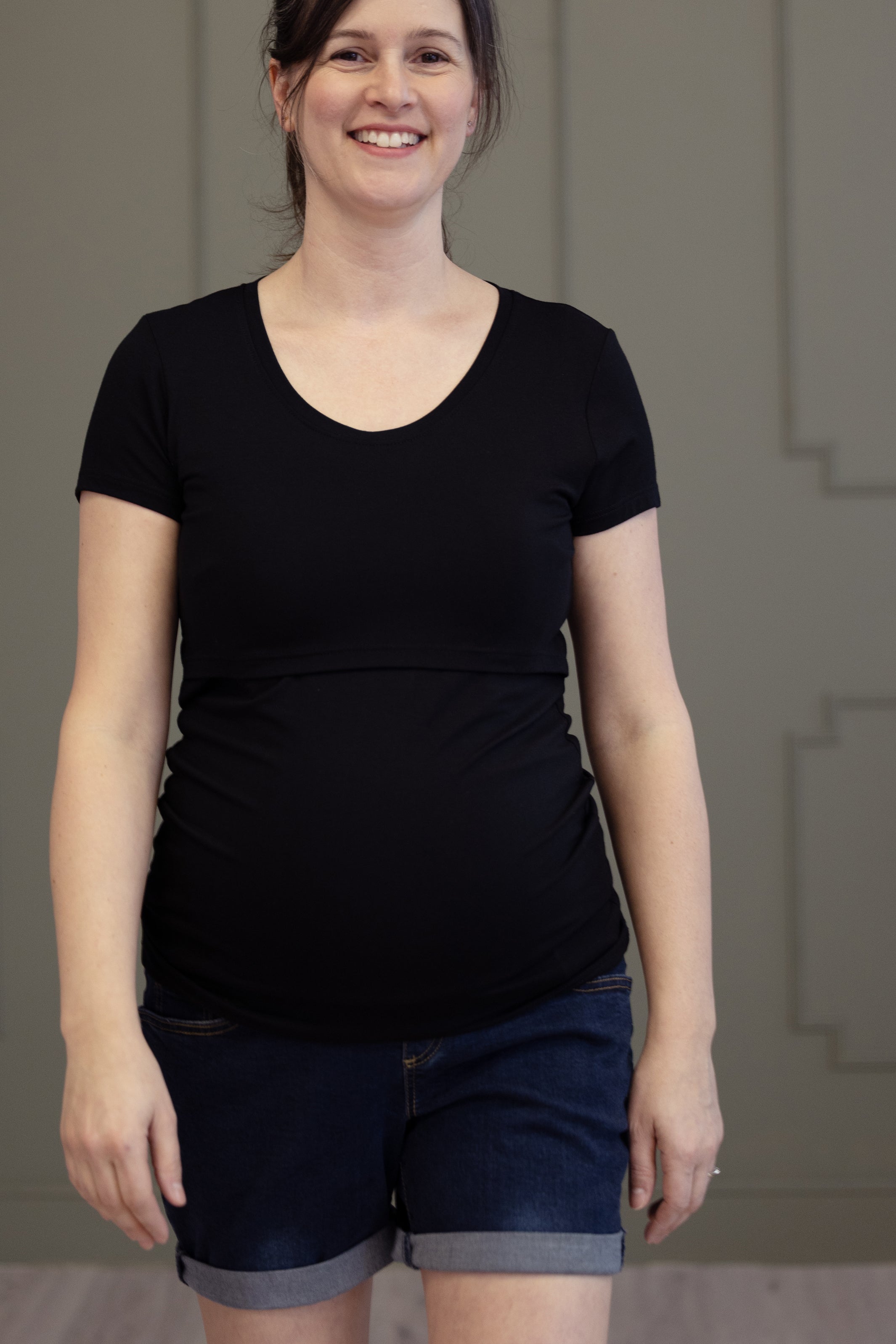 Chandail Célia - Noir - Atelier Véronique B