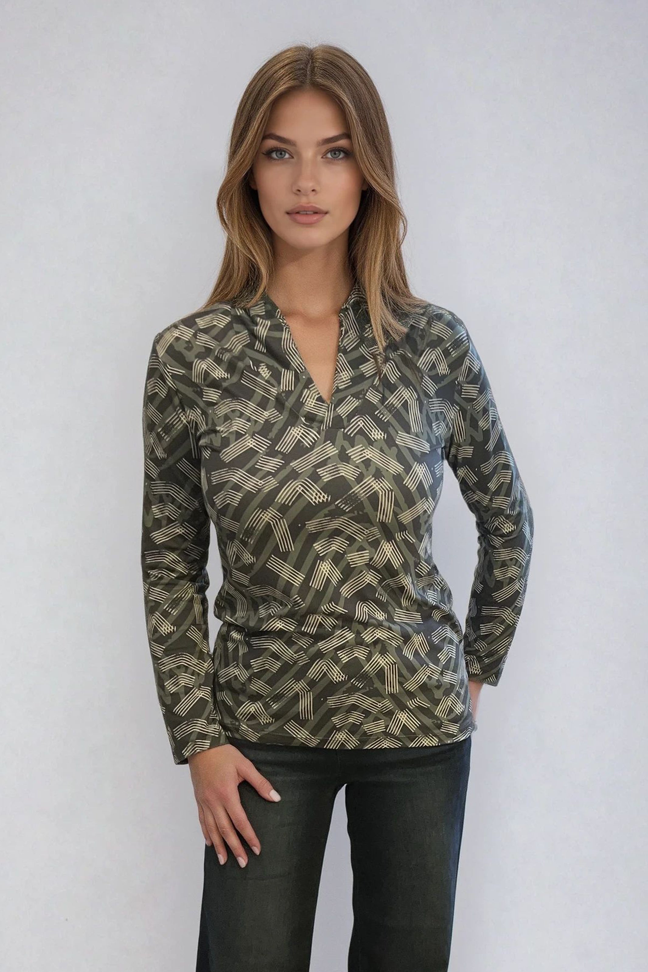 Chandail Léa - Glacier Boréal - Atelier Véronique B