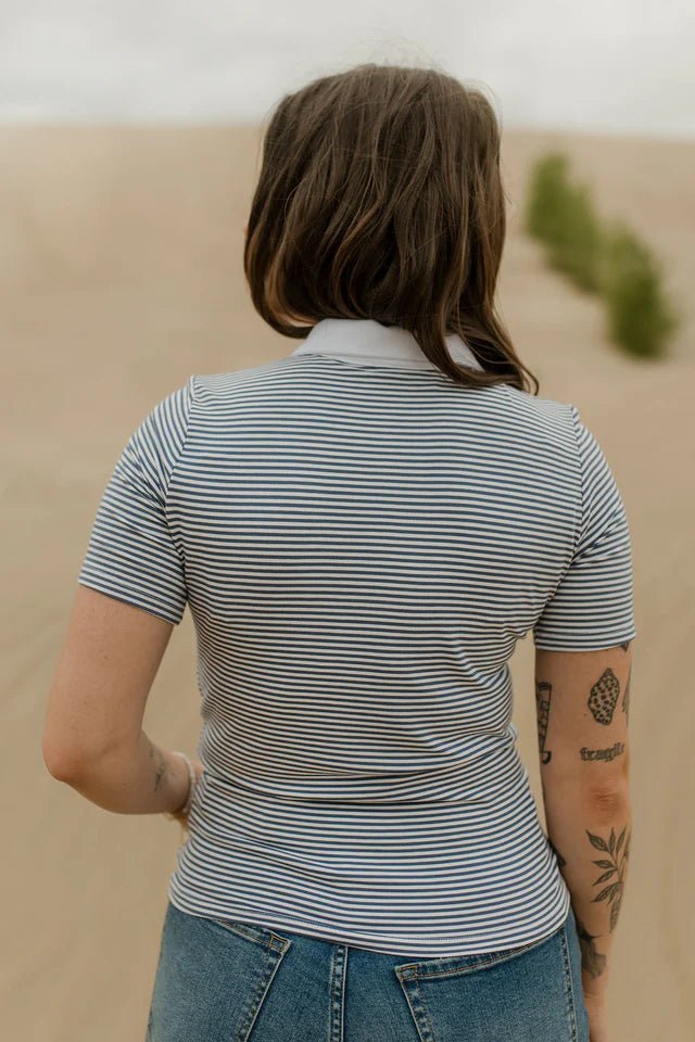 Chandail Polo en Bambou - Atelier Véronique B