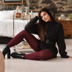 Dark Burgundy Deluxe Indestructible Tights 