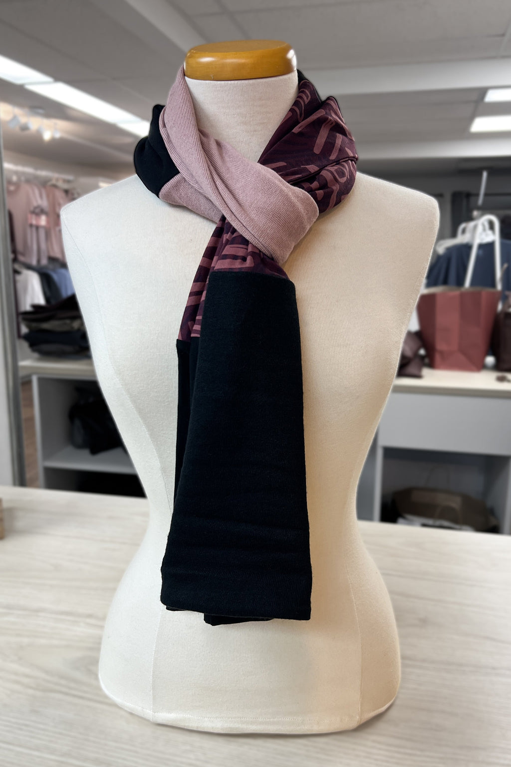 Foulard Atelier - Série Rose - Atelier Véronique B