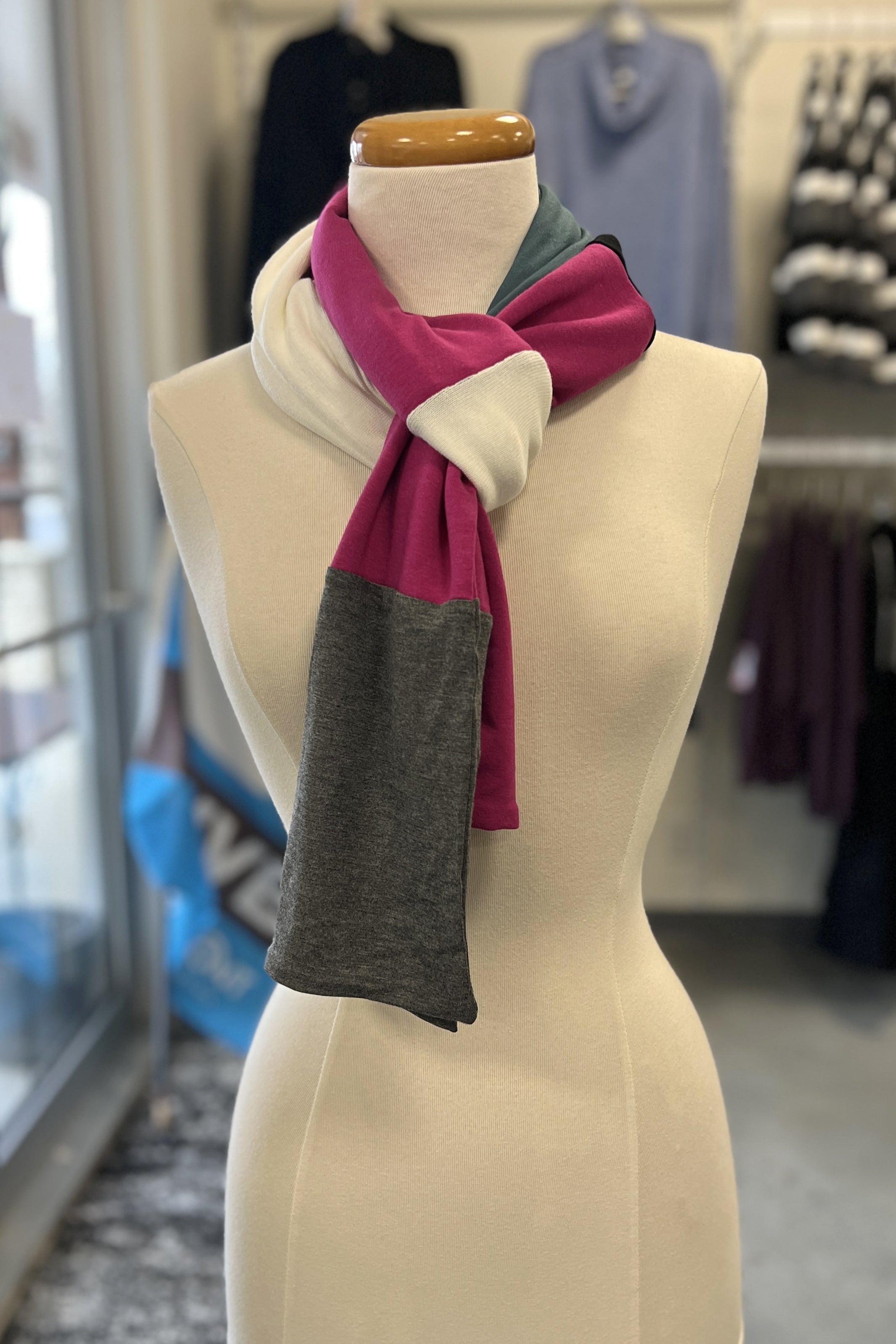 Foulard Atelier - Série Rose - Atelier Véronique B