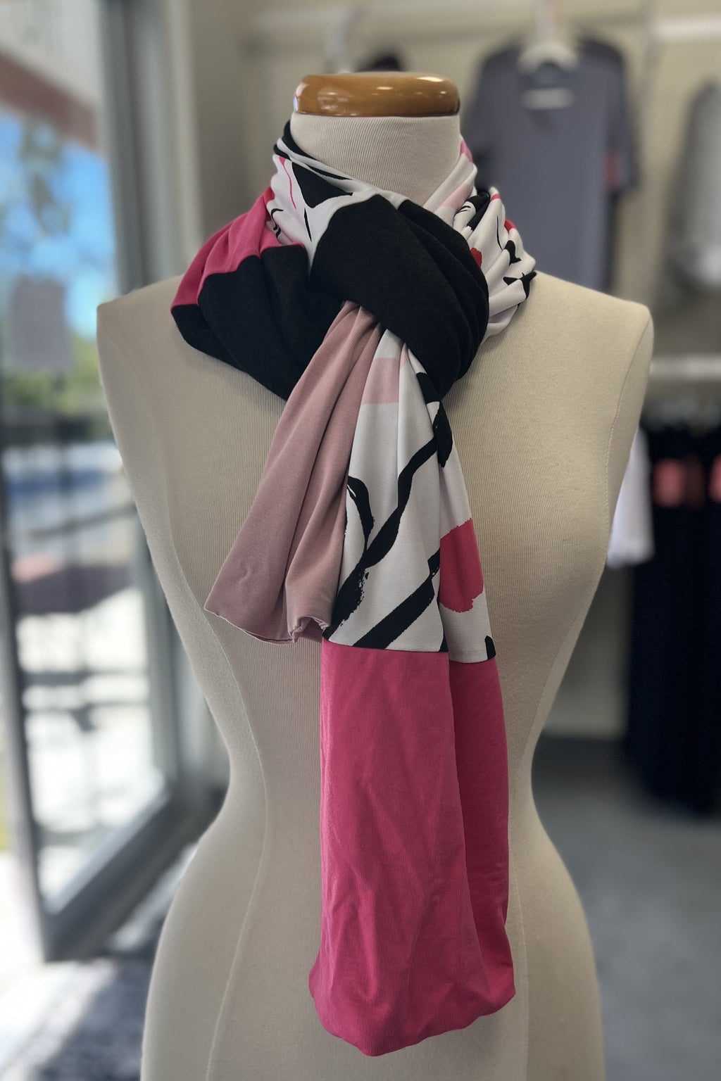 Foulard Atelier - Série Rose - Atelier Véronique B