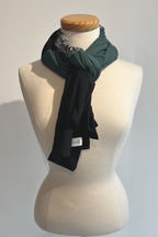 Foulard Atelier - Série Verte - Atelier Véronique B