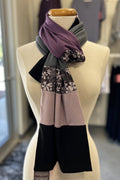 Foulard Atelier - Série Violet - Atelier Véronique B