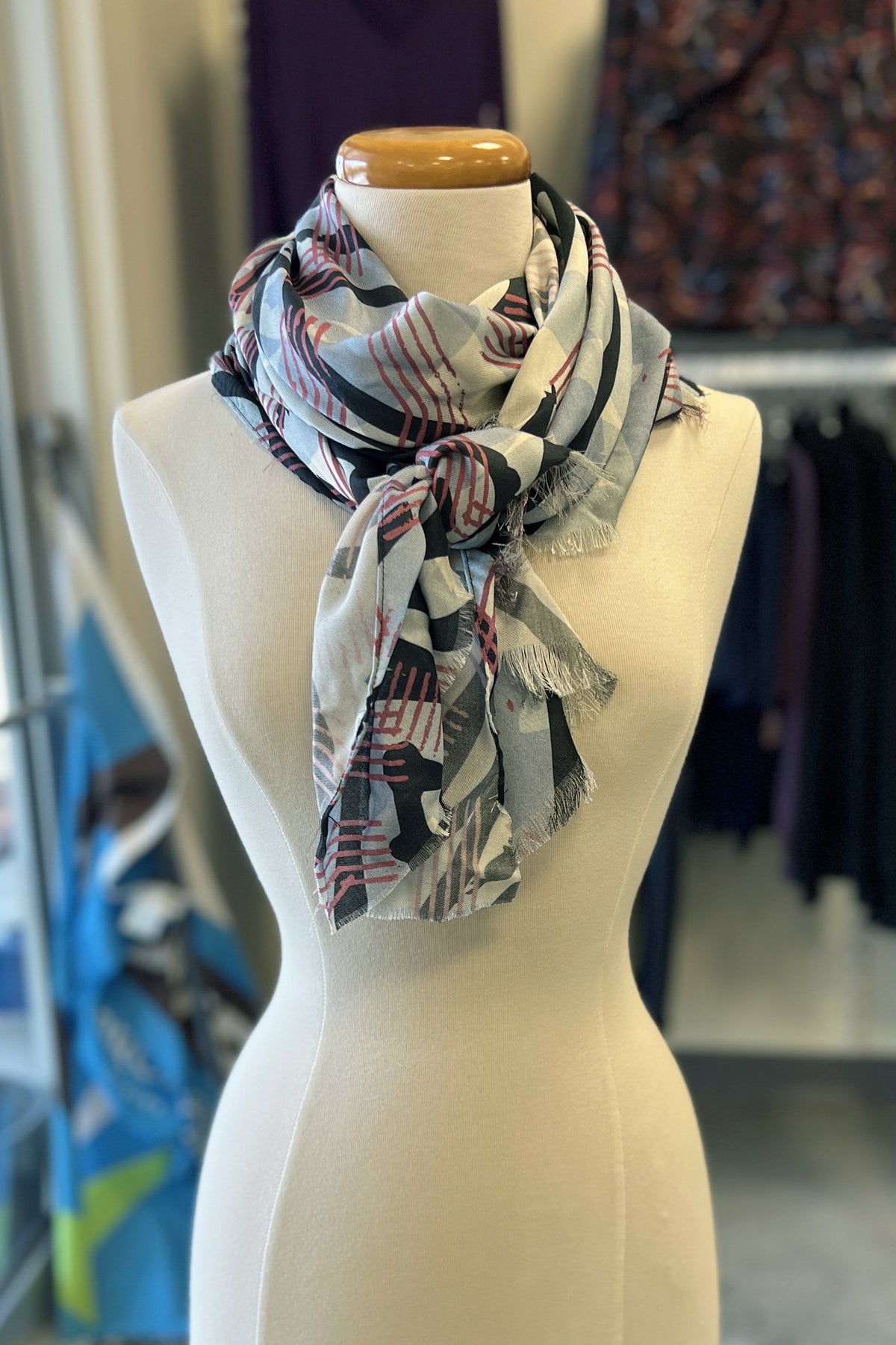 Foulard Empreinte - Atelier Véronique B