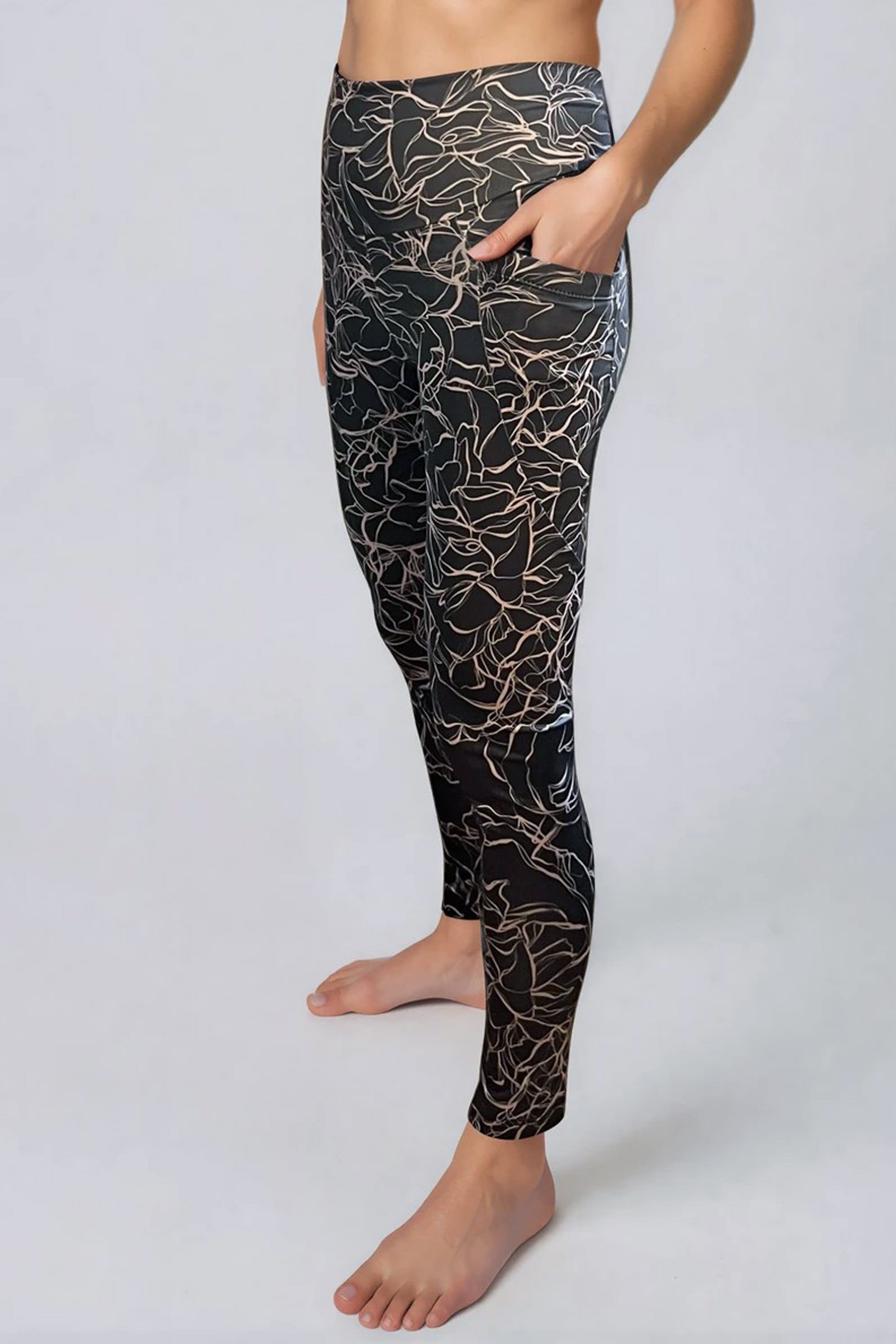 Legging Anna - Pivoine - Atelier Véronique B