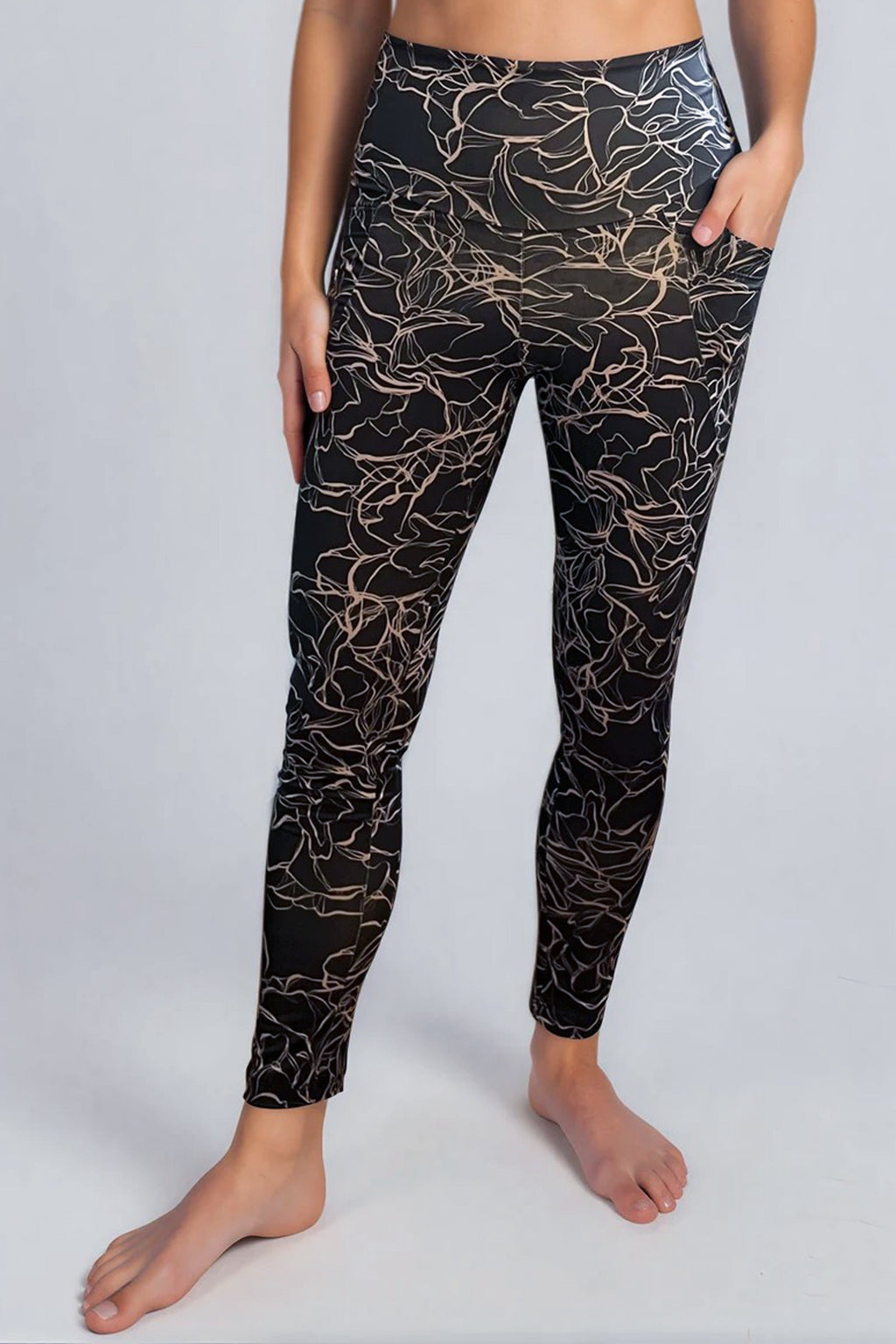 Legging Anna - Pivoine - Atelier Véronique B
