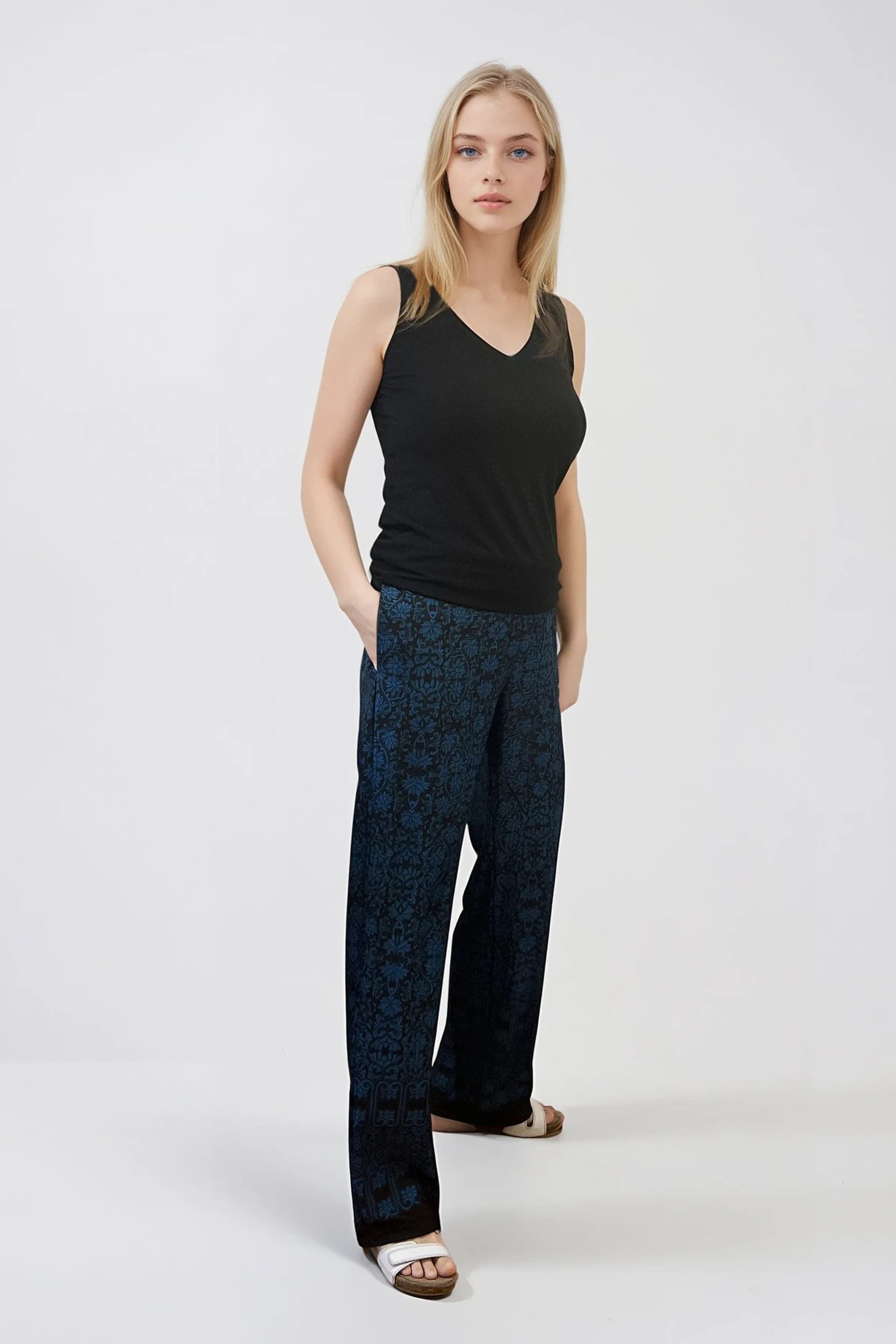 Pantalon ample Alizée - Atelier Véronique B