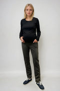 Pantalon Maternité Clara - Gris - Atelier Véronique B