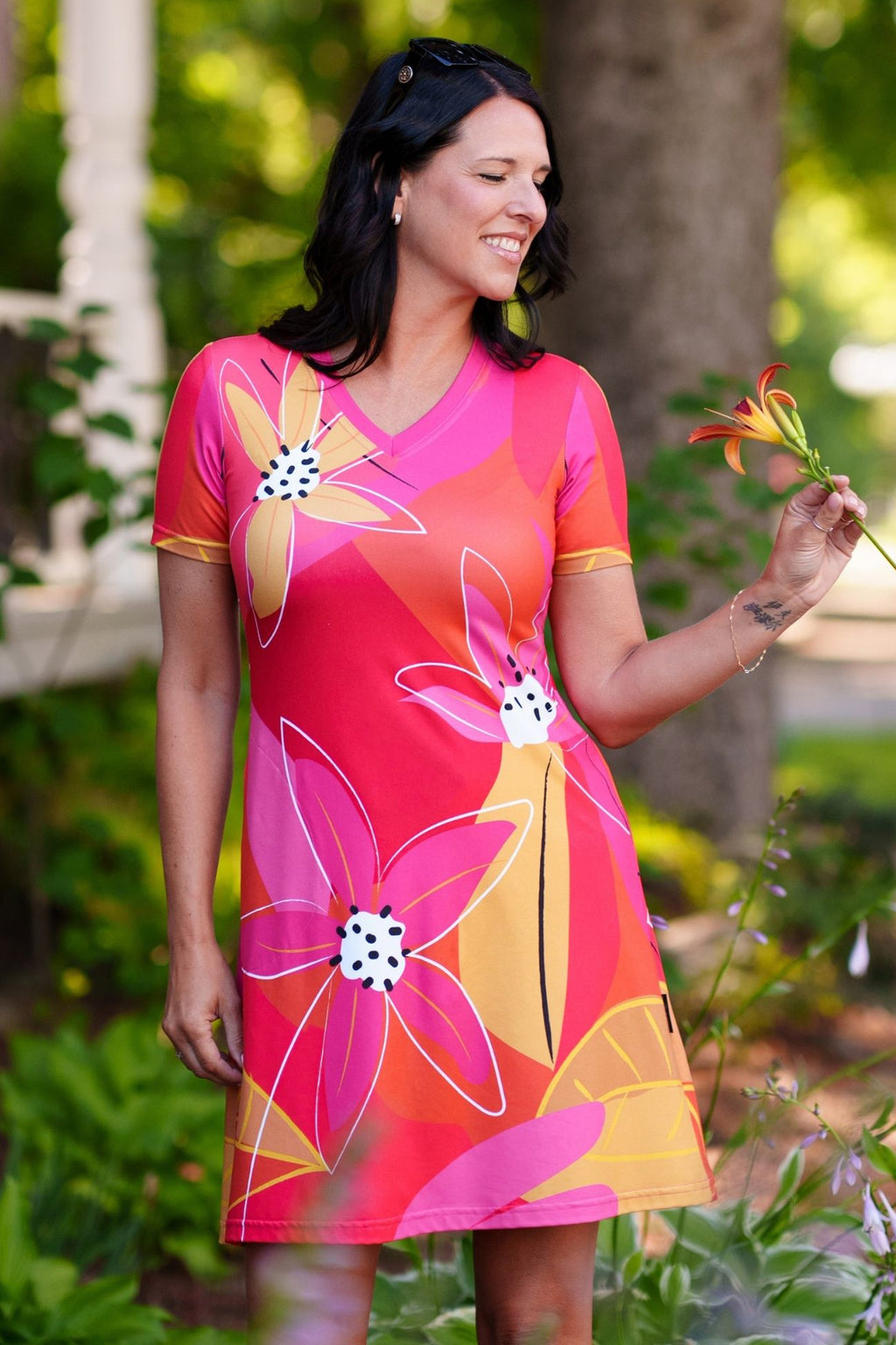 Robe Aperol - Atelier Véronique B