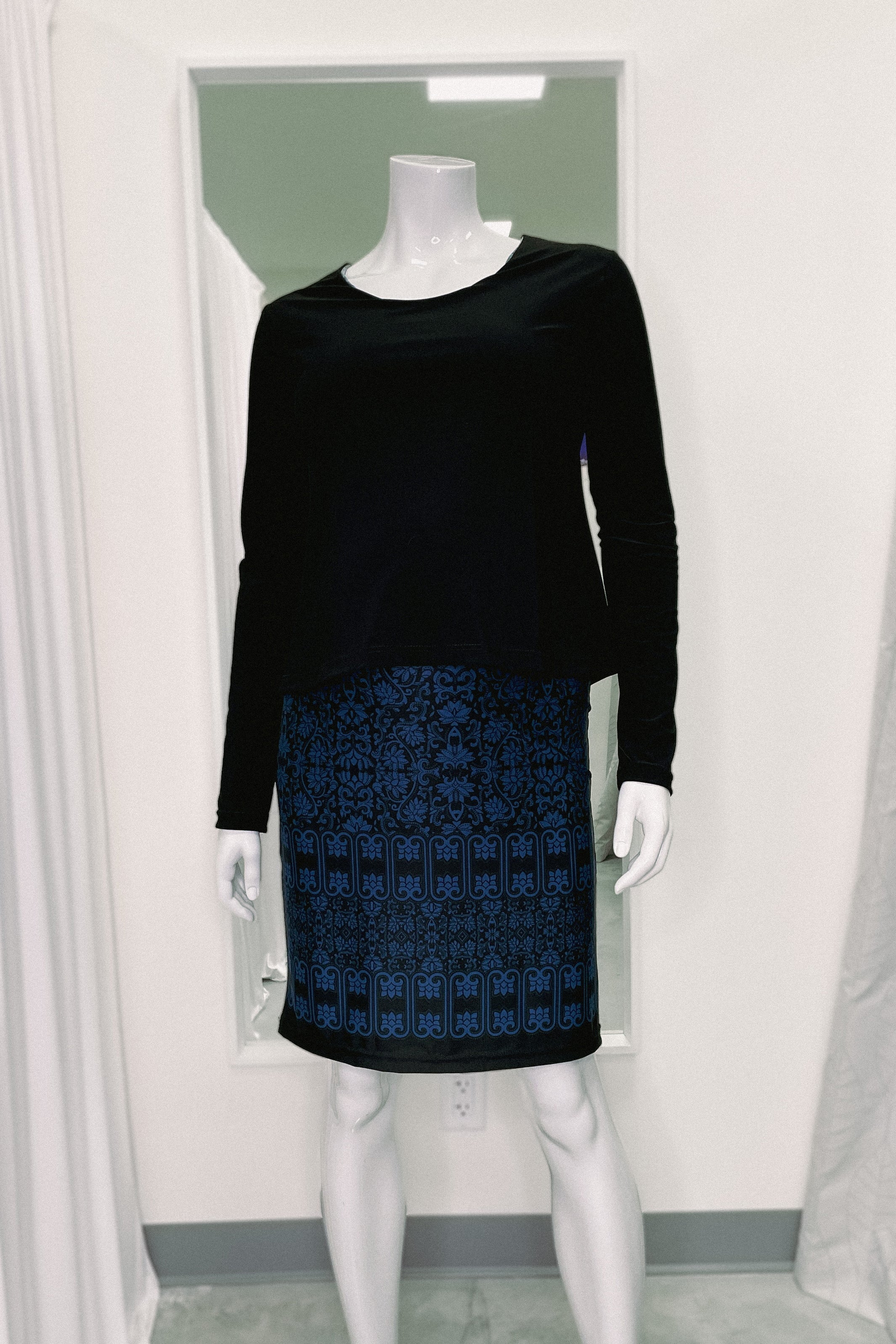 Robe Kelly - Arabesque Turquoise - Atelier Véronique B