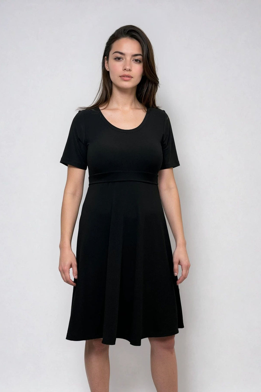 Robe Mélanie - Noir - Atelier Véronique B