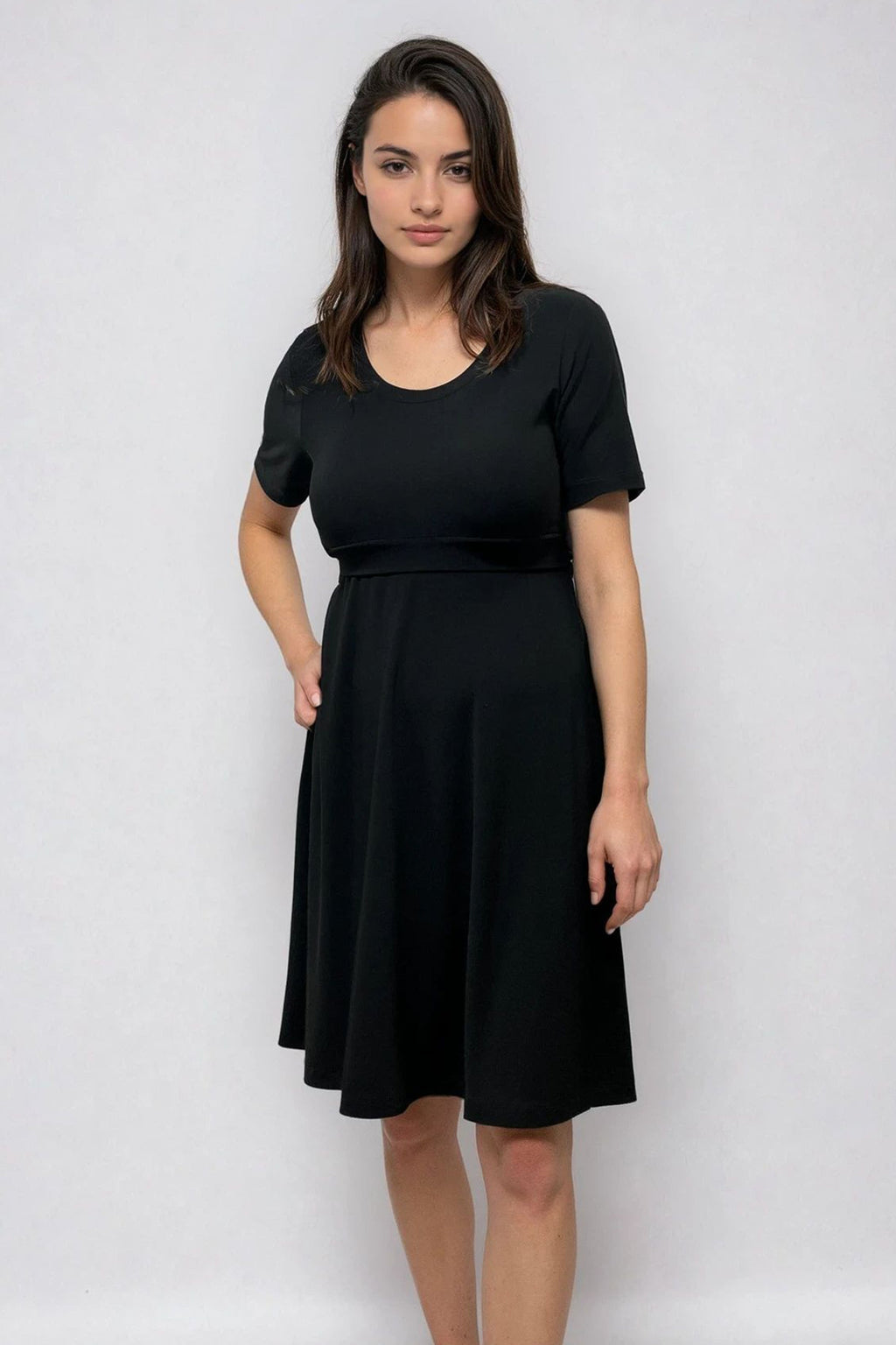 Robe Mélanie - Noir - Atelier Véronique B