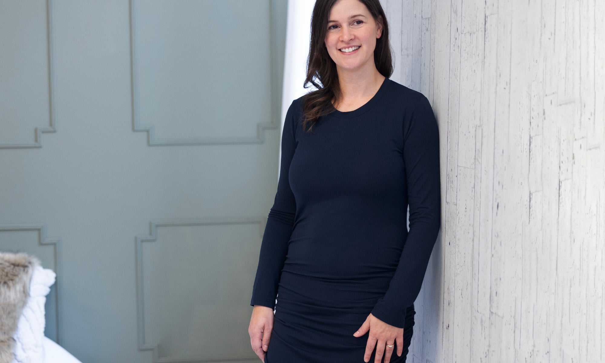 robe pour femme bleu marin