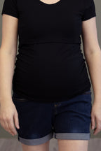 Short Jeans Maternité Nadia - Atelier Véronique B