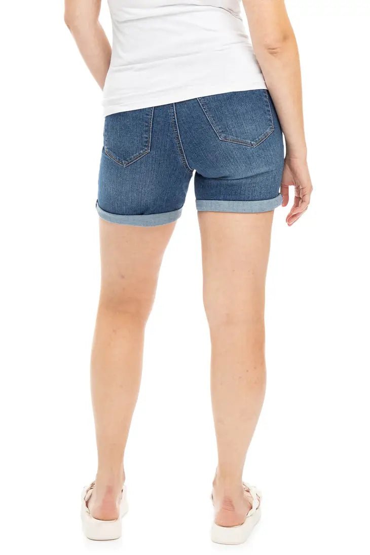 Short Maternité en jeans Charlie - Atelier Véronique B