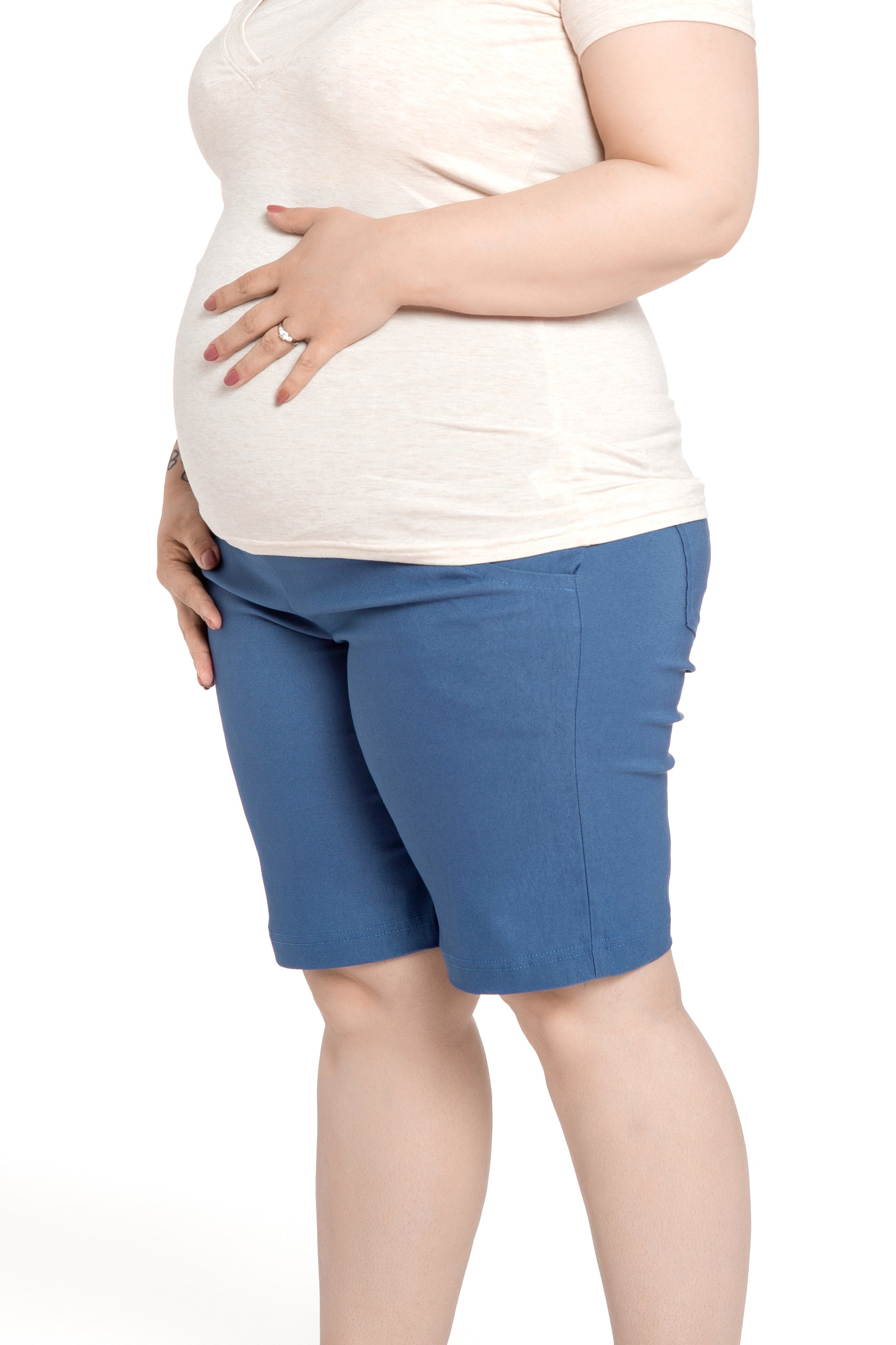 Short Tara - Bleu Océan - Atelier Véronique B