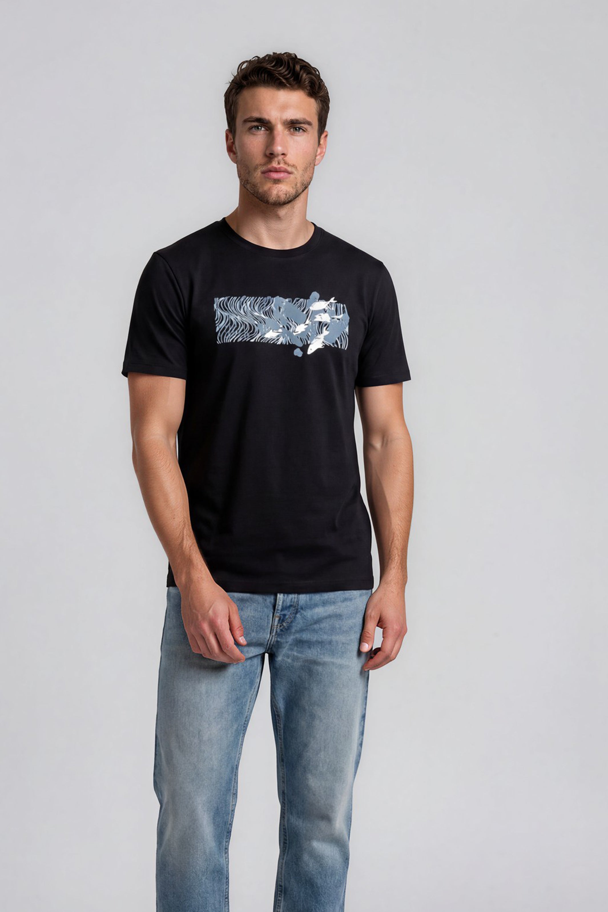 T-Shirt Jules - Route Bleue - Atelier Véronique B