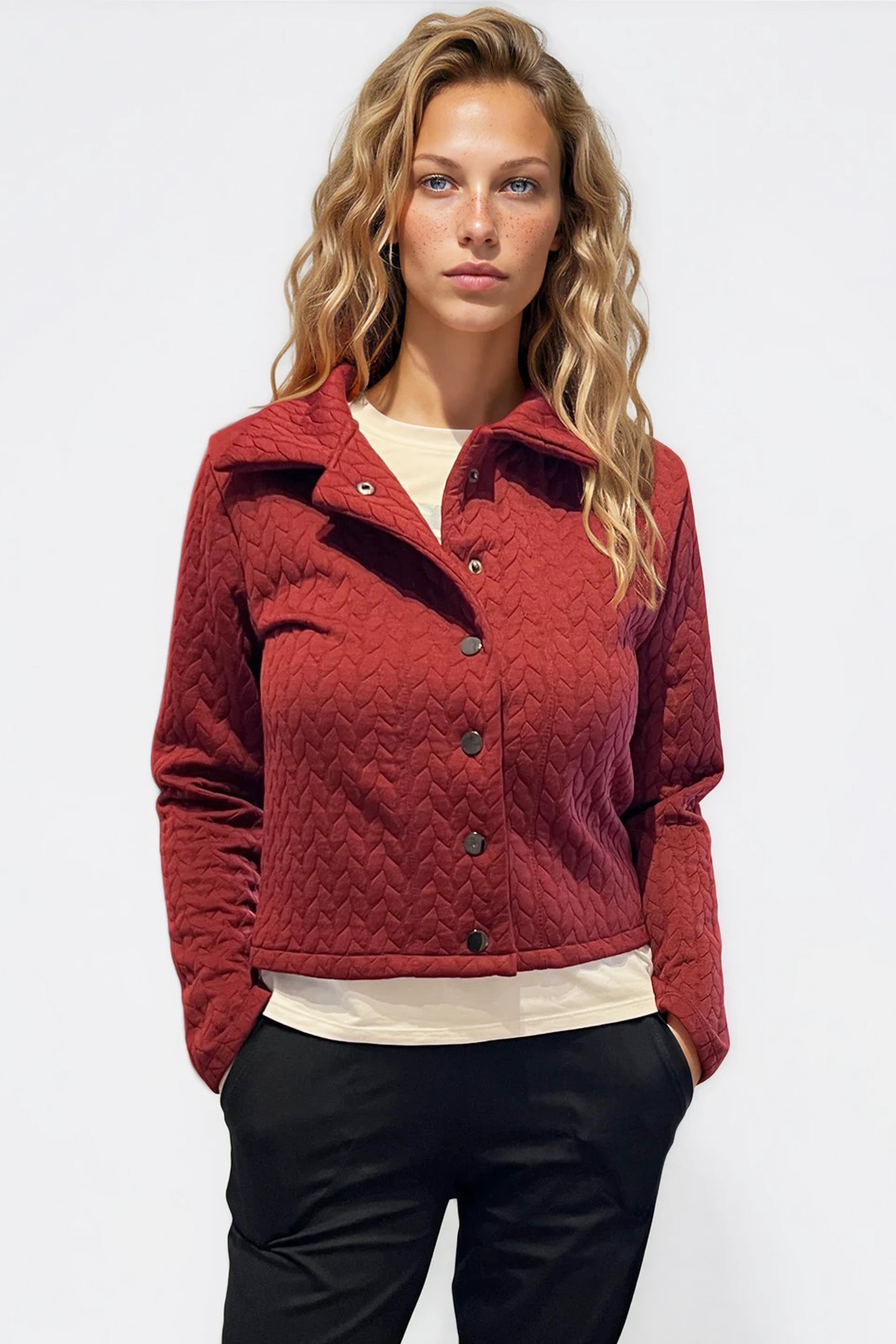 Veste Zara - Cerise - Atelier Véronique B