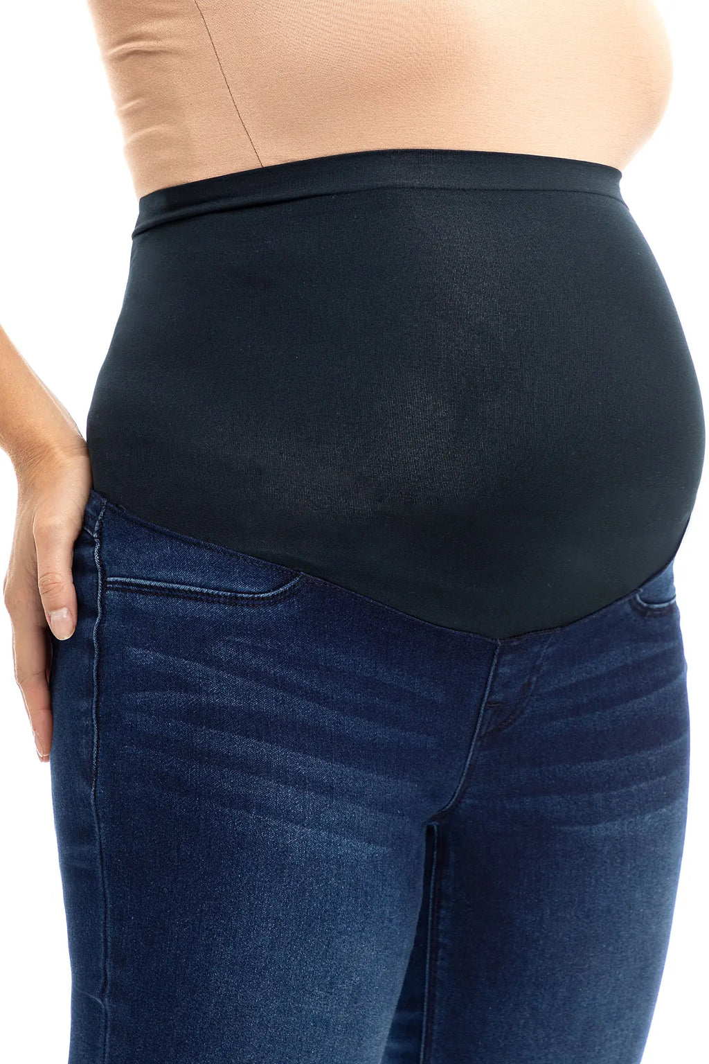 Jeans Maternité Marco, coupe étroite, bleu foncé